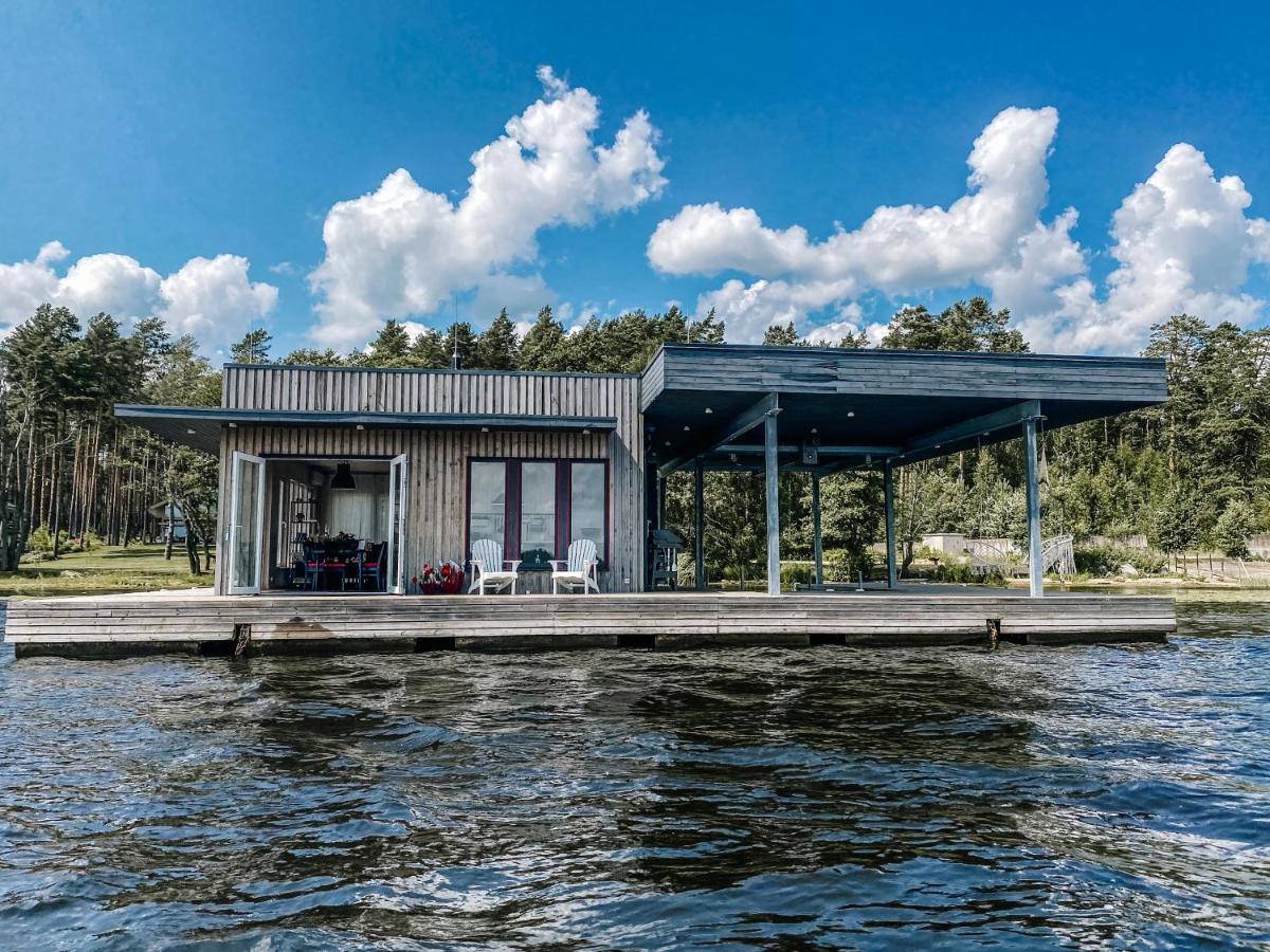 Boat House Villa Baltezers Buitenkant foto